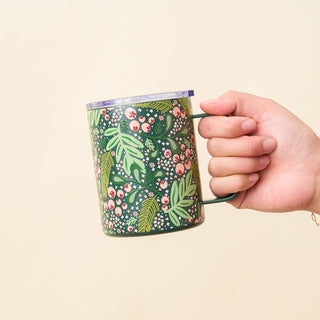 Insulated Mug-Jolly Sprig Green