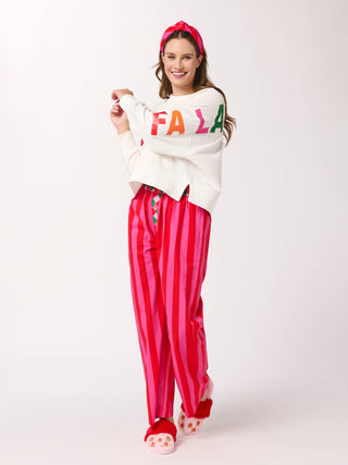 Holiday STRIPE BOXER PANTS