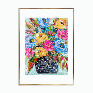 Floral Bouquet Print 11x14