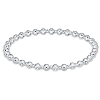 Classic Grateful 4mm Sterling Silver Bracelet enewton