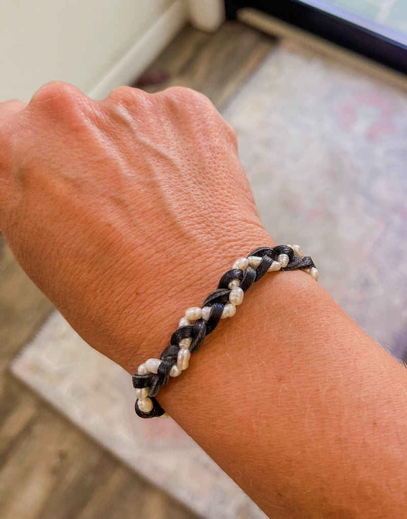 Braided Leather Bracelet