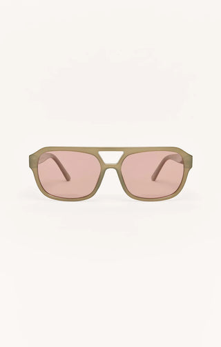 After Hour Sunglasses Moss Pink