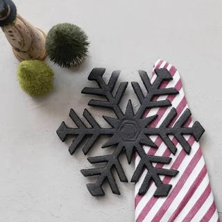 Snowflake Trivet Cast Iron