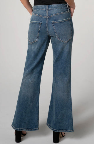 Dakota Loose Flare 30' Inseam - Rose Star