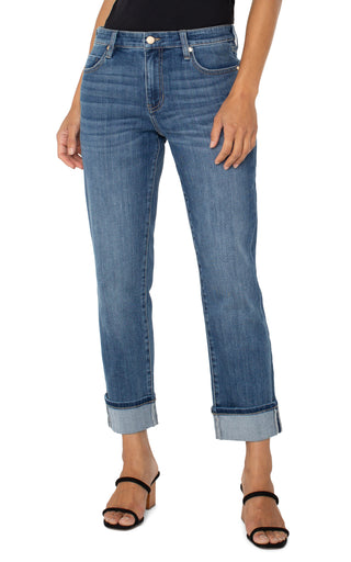 Marley Girlfriend Denim 27" Cuffed