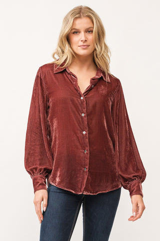 Mirabelle Top Marron