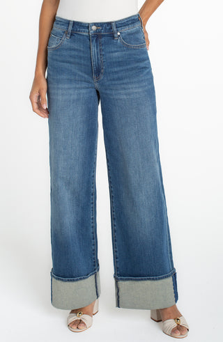 Morgan Wide Leg Denim 30" by Liverpool