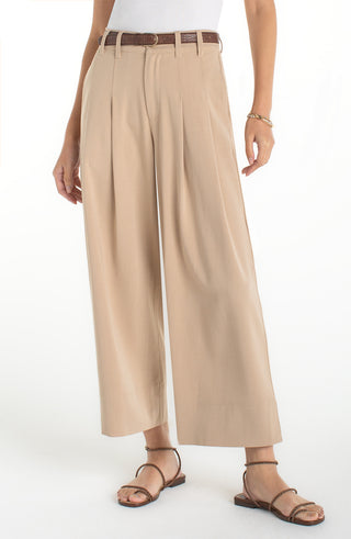 Cropped Wide Leg in Cappuccino 27" by Liverpool