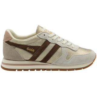 Women's Daytona Blaze Sneakers Gold & Chocolate