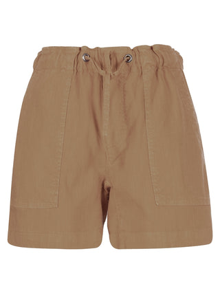 Katana Linen Shorts by Kut from the Kloth Khaki