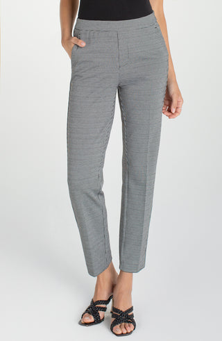 Kayla Pull on Check Trousers 28" by Liverpool