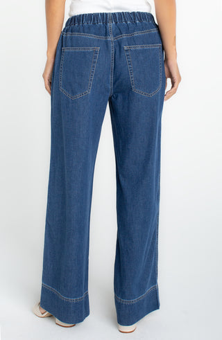 Tie Waist Wide Leg 31" by Liverpool