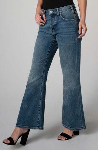 Dakota Loose Flare 30' Inseam - Rose Star