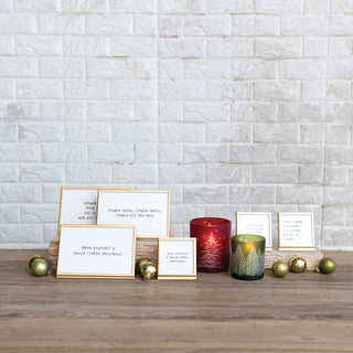 Gold Frame Accent Holiday