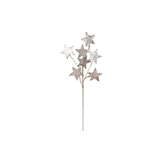 22" Paper Star Spray, Gold Glitter Finish