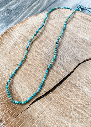 Dainty Choker African Turquoise - Lois Pearl Boutique