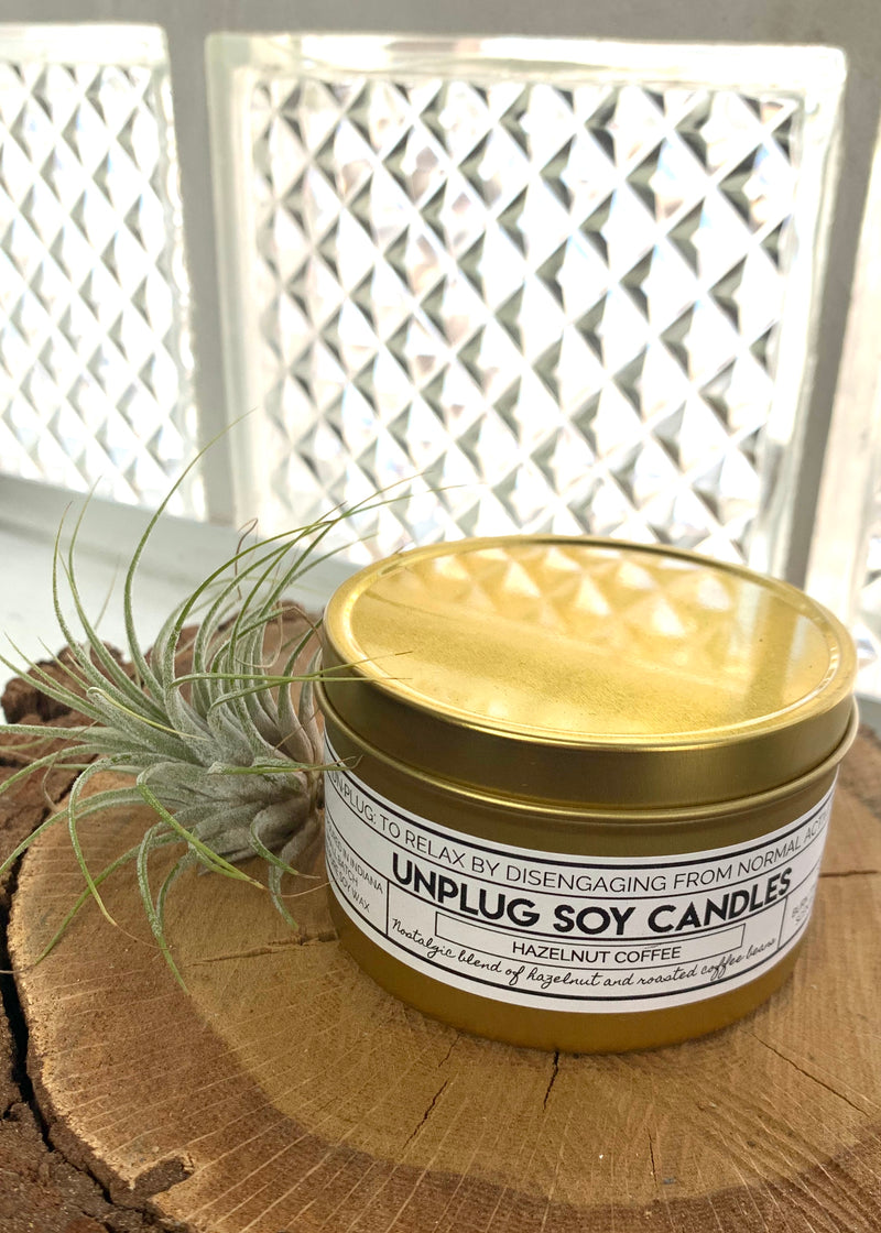 Gold Tin Candle - Lois Pearl Boutique