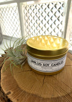 Gold Tin Candle - Lois Pearl Boutique