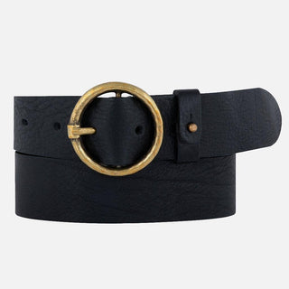 Women's Wide Real Leather Waist Belt - AMSHRTG – Amsterdam