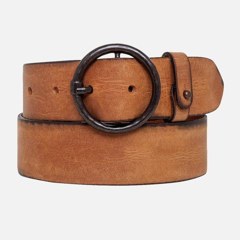 Pip Vintage Leather Belt Tan