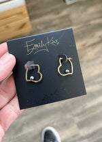 Heart Earrings by Emily Kai