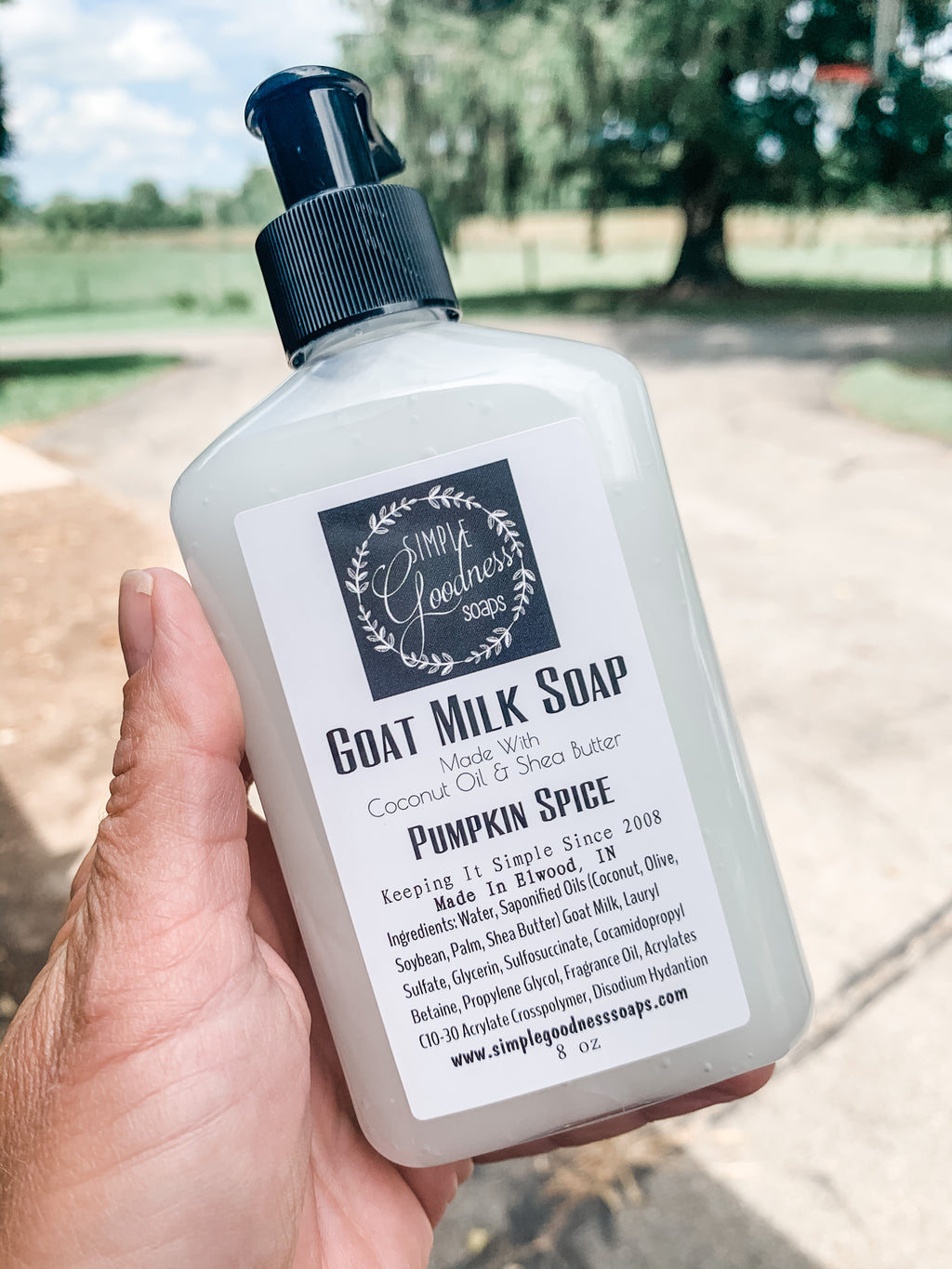 Liquid Goat Milk Soap - Lois Pearl Boutique
